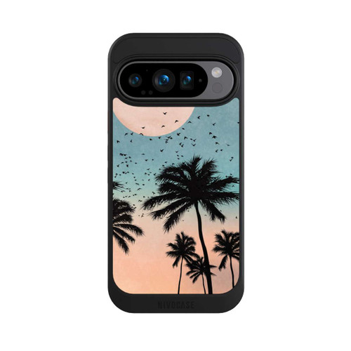 Google Pixel 9 Pro NIVOcore Sonnenaufgang Palmen
