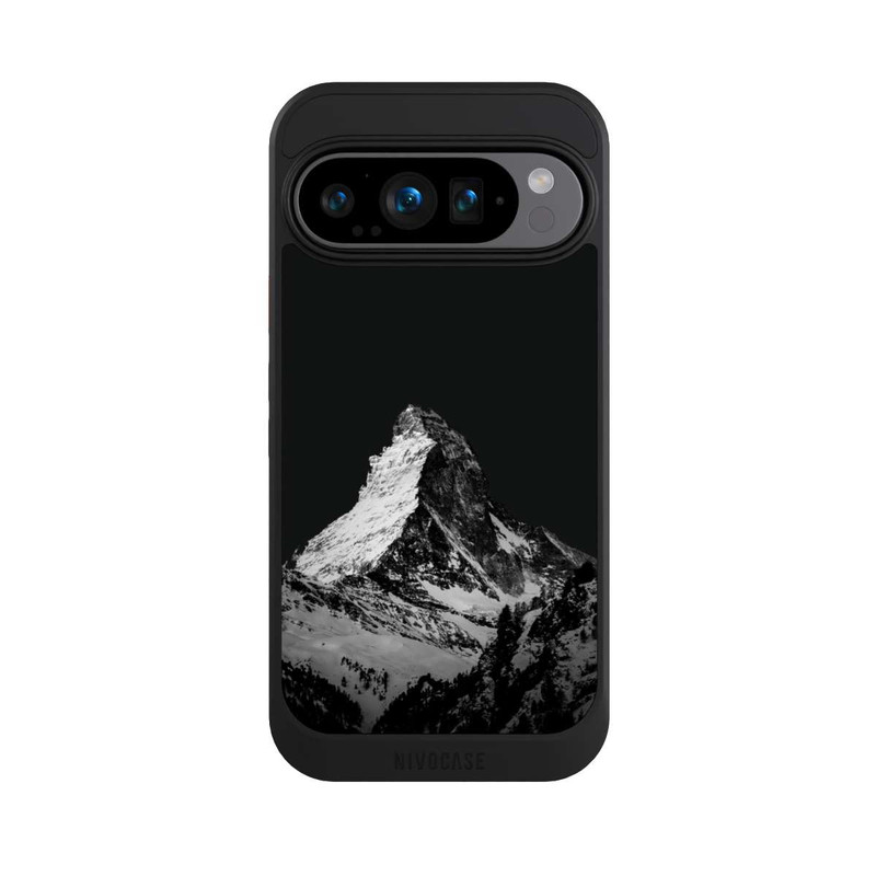Pixel 9 Pro NIVOcore Schneebedeckte Berge