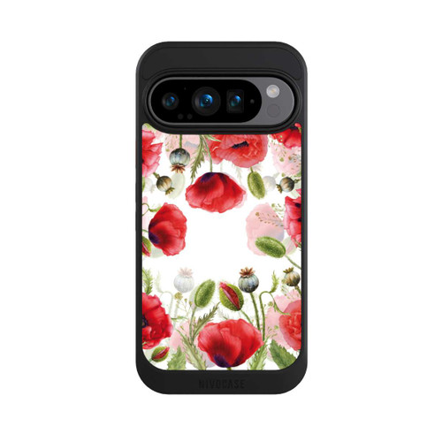 Google Pixel 9 Pro NIVOcore Rahmen aus Mohnblumen