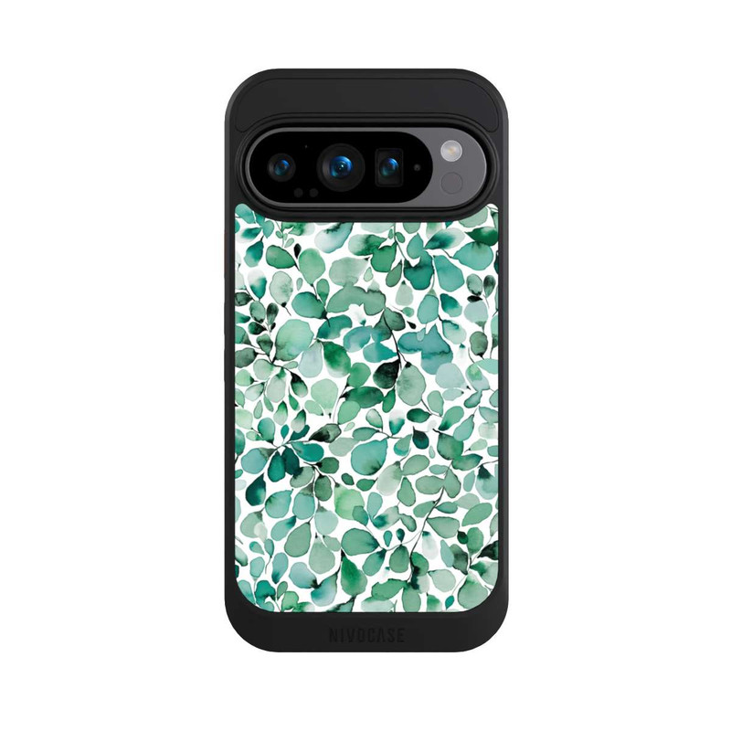 Pixel 9 Pro NIVOcore Aquarellmuster Blätter