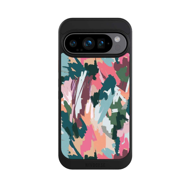 Pixel 9 Pro NIVOcore Abstrakte künstlerische Textur Rosa