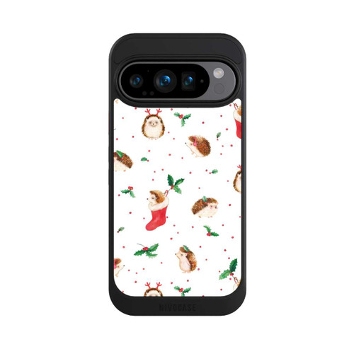 Google Pixel 9 Pro NIVOcore Christmas Cute Hedgehog