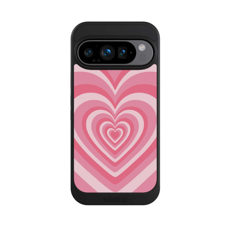 Pixel 9 Pro NIVOcore Beating Comic Heart Rose