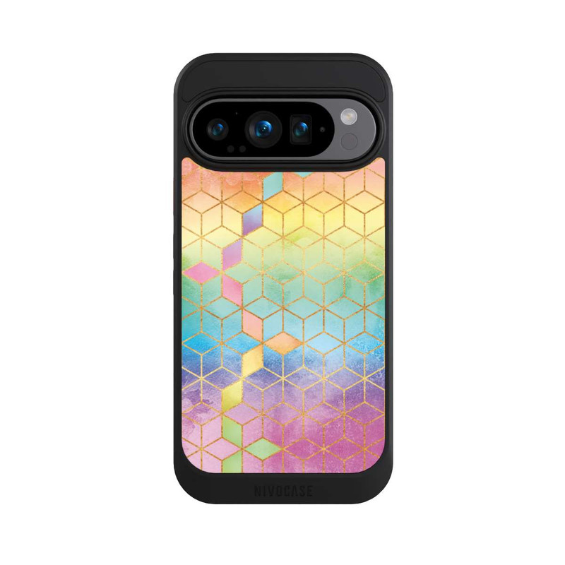 Pixel 9 Pro NIVOcore Regenbogenwürfel