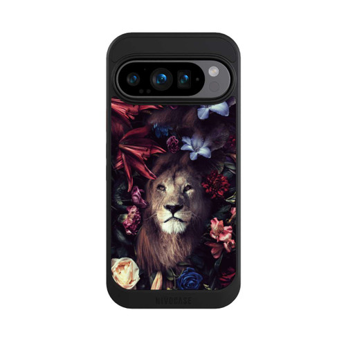 Google Pixel 9 Pro NIVOcore Löwe Blumenrahmen