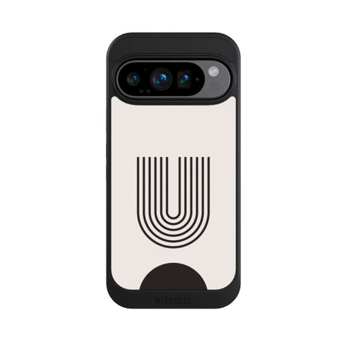 Google Pixel 9 Pro NIVOcore Modern Art Black Lines
