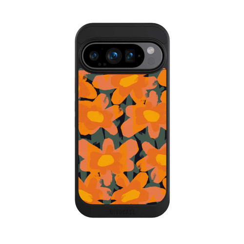 Google Pixel 9 Pro NIVOcore Prairie Fleurie Orange