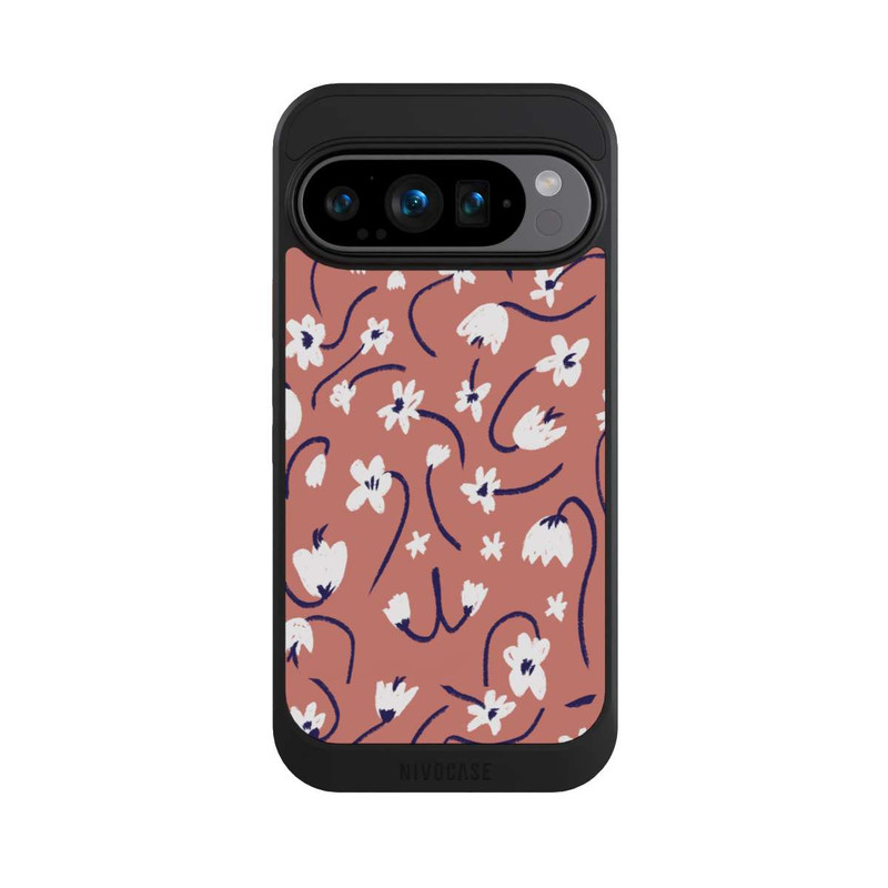 Pixel 9 Pro NIVOcore Motif Petites Fleurs