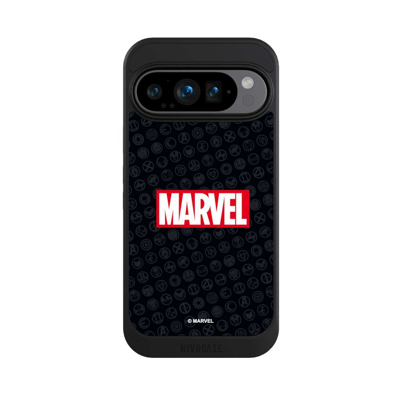 Pixel 9 Pro NIVOcore Marvel Logo Black Red 