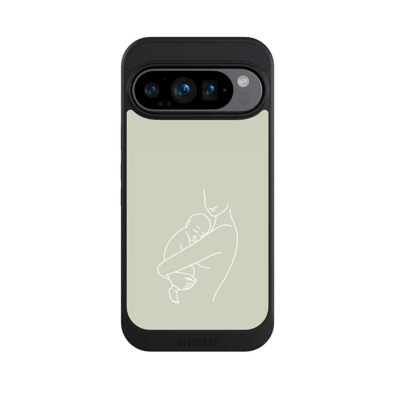 Pixel 9 Pro NIVOcore Line Art Familie 3
