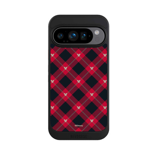 Google Pixel 9 Pro NIVOcore Mickey Weihnachtsmuster Rot