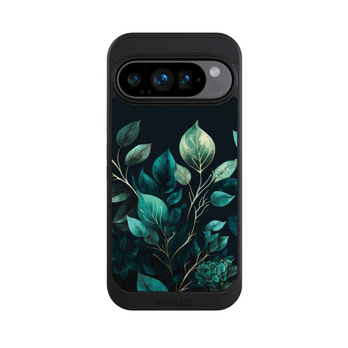 Google Pixel 9 Pro NIVOcore Eukalyptus dunkler Hintergrund