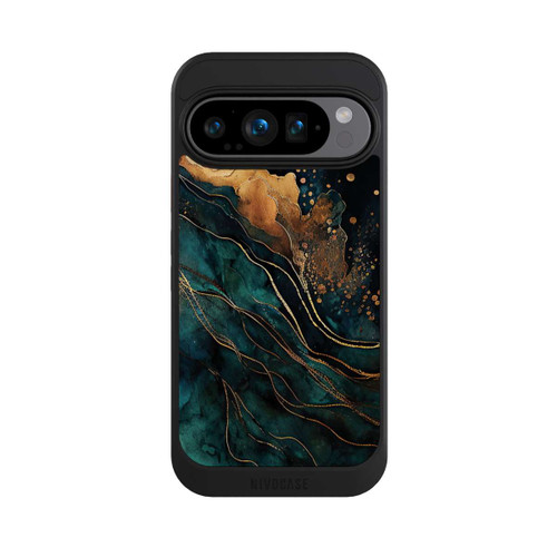 Google Pixel 9 Pro NIVOcore Gold und Grün