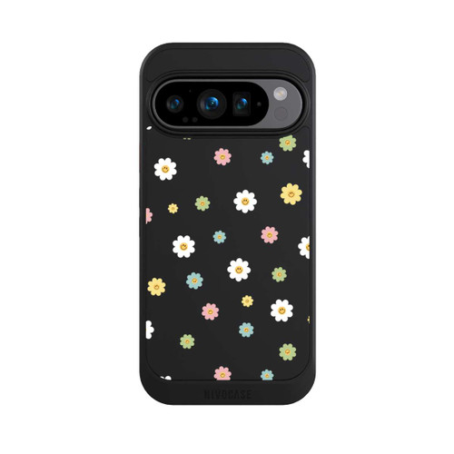 Google Pixel 9 Pro NIVOcore Flower Power klein transparent