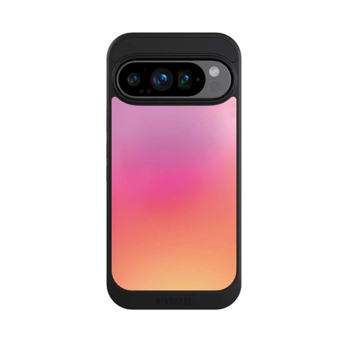 Google Pixel 9 Pro NIVOcore Pastell Rosa Glitch