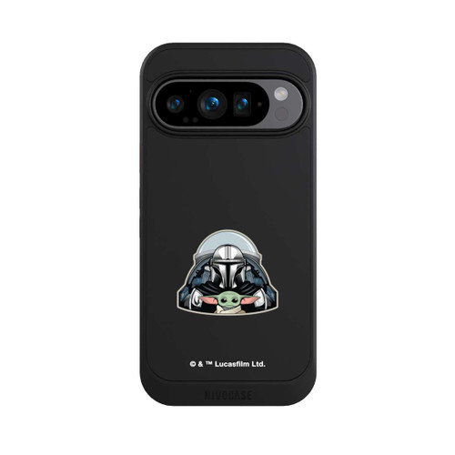 Google Pixel 9 Pro NIVOcore Mando und Grogu Transparent