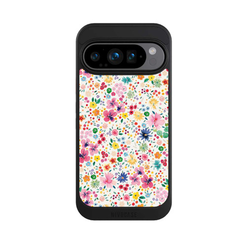 Google Pixel 9 Pro NIVOcore Millefleurs Pink Spring Garden