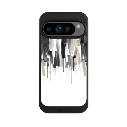 Google Pixel 9 Pro NIVOcore Watery Stripes Japandi Black