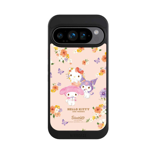 Google Pixel 9 Pro NIVOcore Hello Kitty Frühlingsblumen