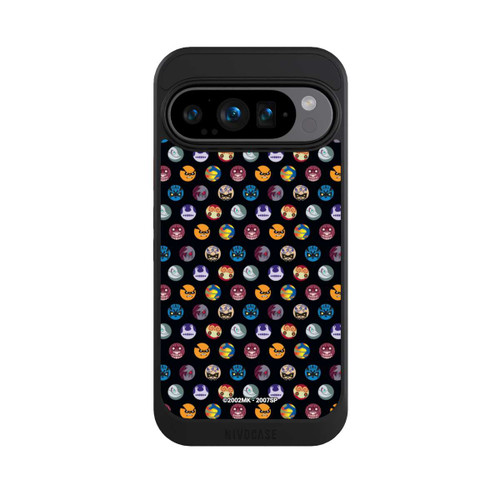 Google Pixel 9 Pro NIVOcore Bijuu Muster Schwarz