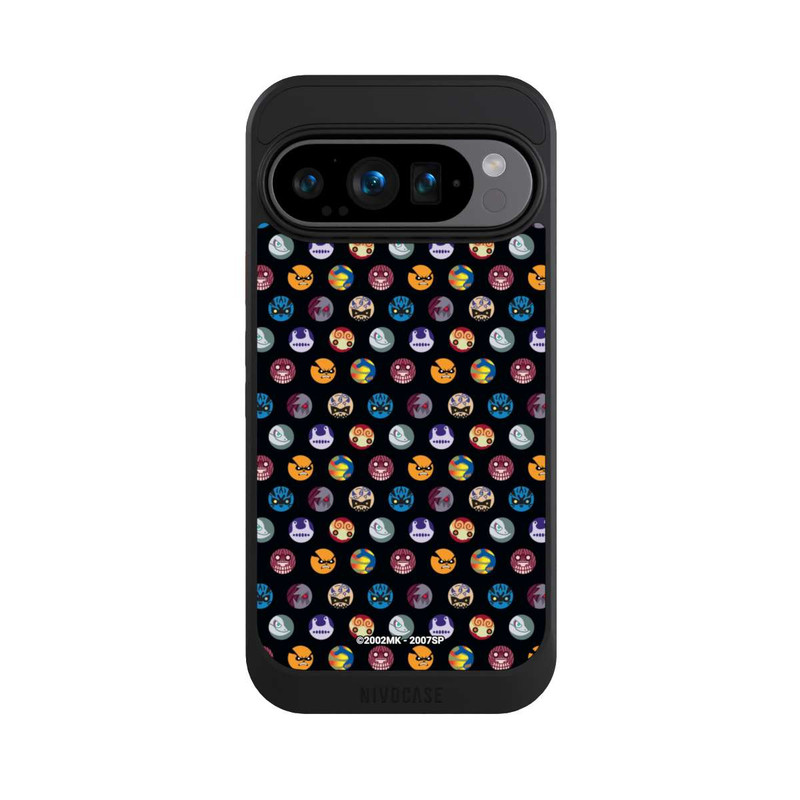 Pixel 9 Pro NIVOcore Bijuu Muster Schwarz