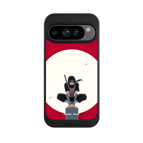 Google Pixel 9 Pro NIVOcore Itachi Uchiha symbol red background