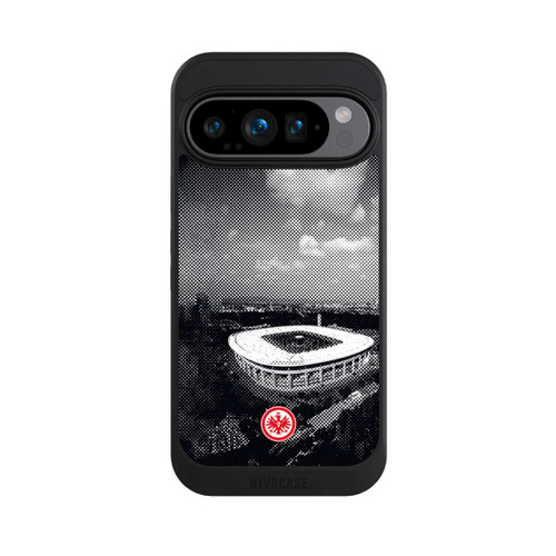 Google Pixel 9 Pro NIVOcore SGE Stadion Schwarz Weiß