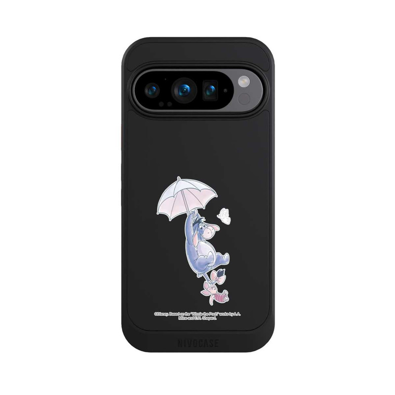 Pixel 9 Pro NIVOcore Winnie Pooh Eeyeore Find Happiness Transparent