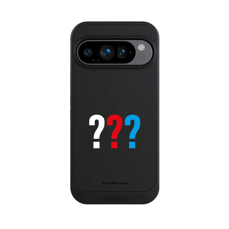 Pixel 9 Pro NIVOcore Die Drei Fragezeichen Logo Transparent