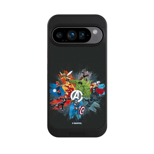 Google Pixel 9 Pro NIVOcore Marvel's Avengers Black