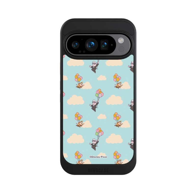 Pixel 9 Pro NIVOcore Disney Oben Ballon Haus Muster