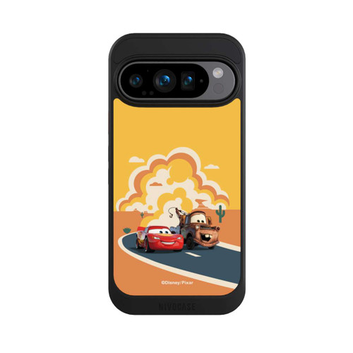 Google Pixel 9 Pro NIVOcore Disney Cars Lightning McQueen Und Hook on the Road