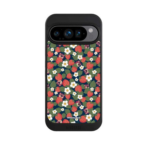 Google Pixel 9 Pro NIVOcore Lotso Toy Story Strawberry Flower Pattern