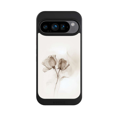Google Pixel 9 Pro NIVOcore Braune Rose Blume Nebel