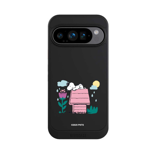 Google Pixel 9 Pro NIVOcore Snoopy Hundehütte Frühling transparent