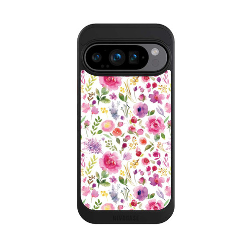 Google Pixel 9 Pro NIVOcore Roses Flowers Purple