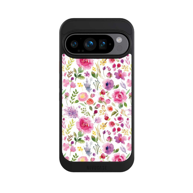 Pixel 9 Pro NIVOcore Roses Flowers Purple