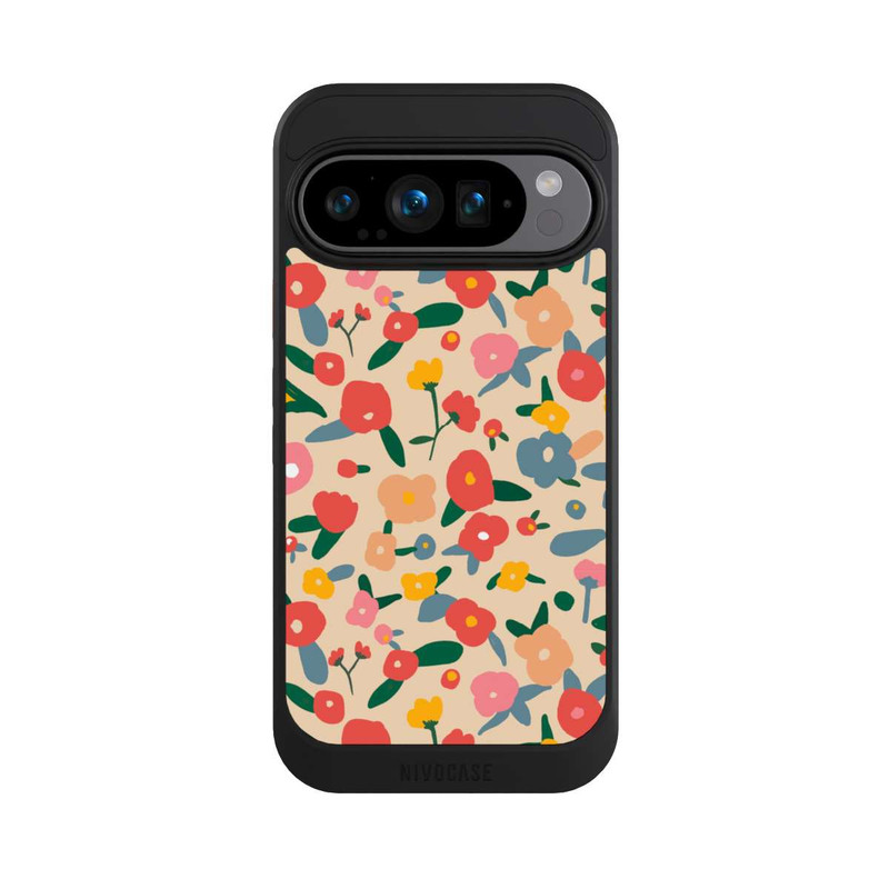 Pixel 9 Pro NIVOcore Retro Bold Scandi Flowers