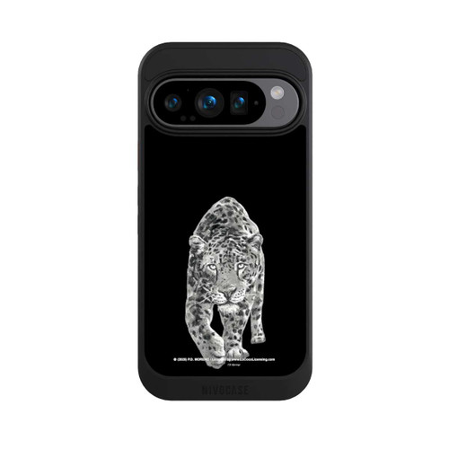 Google Pixel 9 Pro NIVOcore Leopard Schwarz
