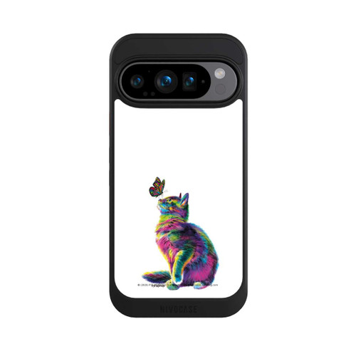 Google Pixel 9 Pro NIVOcore Katze verspielt