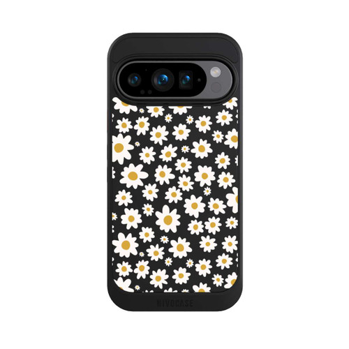 Google Pixel 9 Pro NIVOcore Daisy Flower Seamless Pattern Transparent