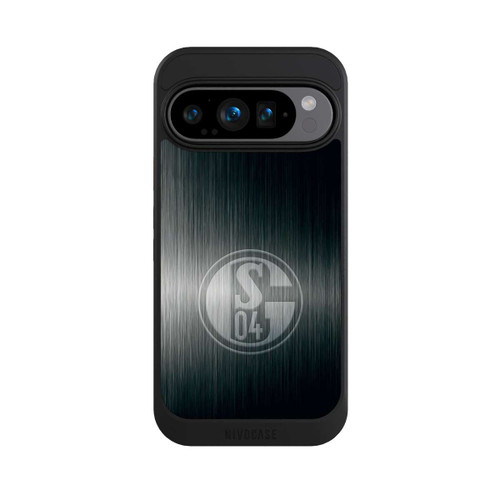 Google Pixel 9 Pro NIVOcore Schalke 04 Metall Look