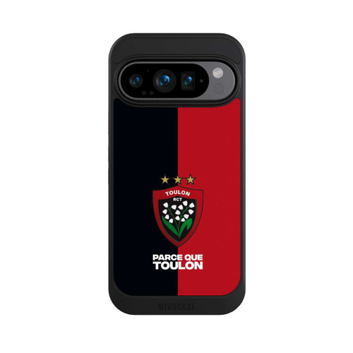 Google Pixel 9 Pro NIVOcore RCT Logo Rouge Noir