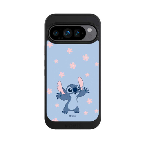 Google Pixel 9 Pro NIVOcore Stitch Pastel Flowers Blue