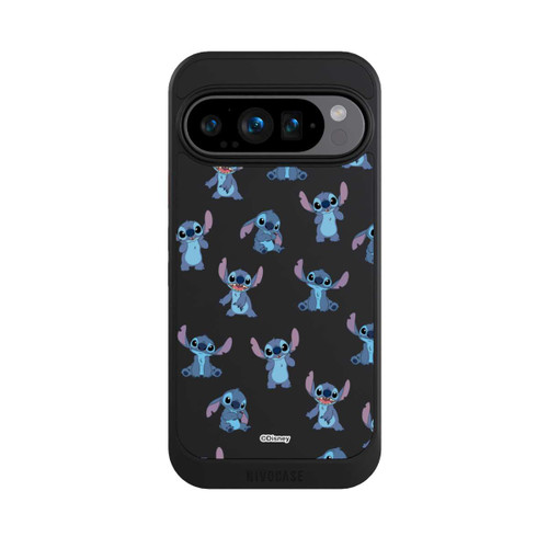 Google Pixel 9 Pro NIVOcore Stitch Faces Pattern Transparent