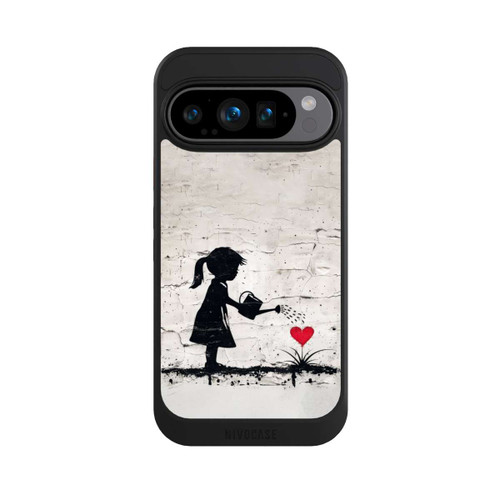 Google Pixel 9 Pro NIVOcore Girl Watering Bunch of Flowers 