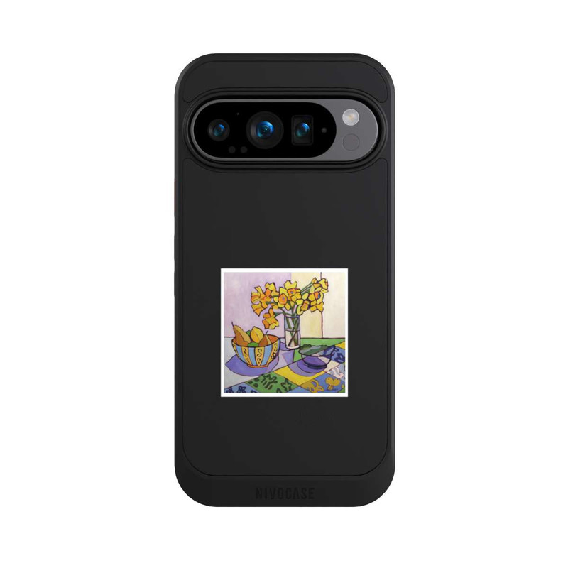 Pixel 9 Pro NIVOcore Daffodil Patchwork, 2023, by Catherine J Martzloff