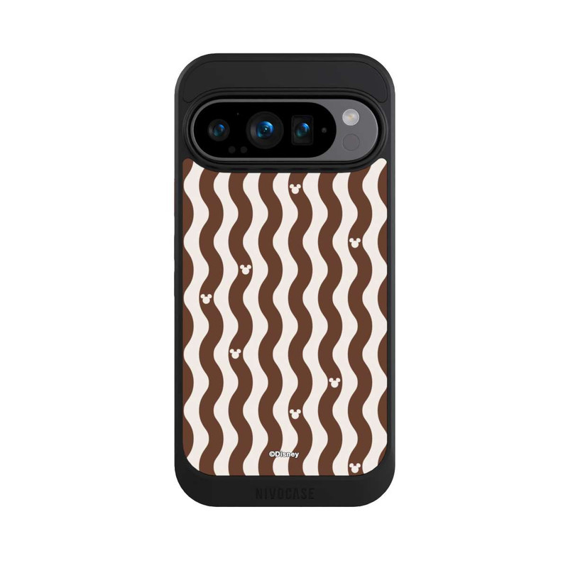 Pixel 9 Pro NIVOcore Micky Muster Braune Wellen
