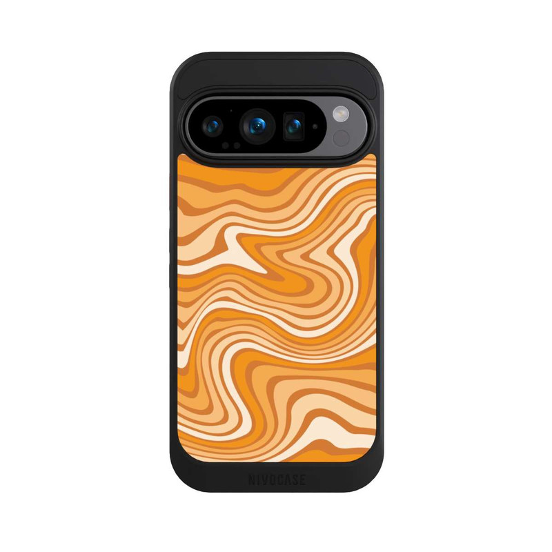 Pixel 9 Pro NIVOcore Wellenmuster Orange