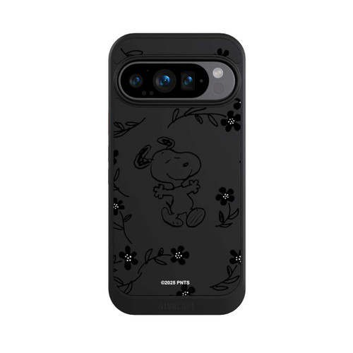 Google Pixel 9 Pro NIVOcore Snoopy und Flowers Transparent